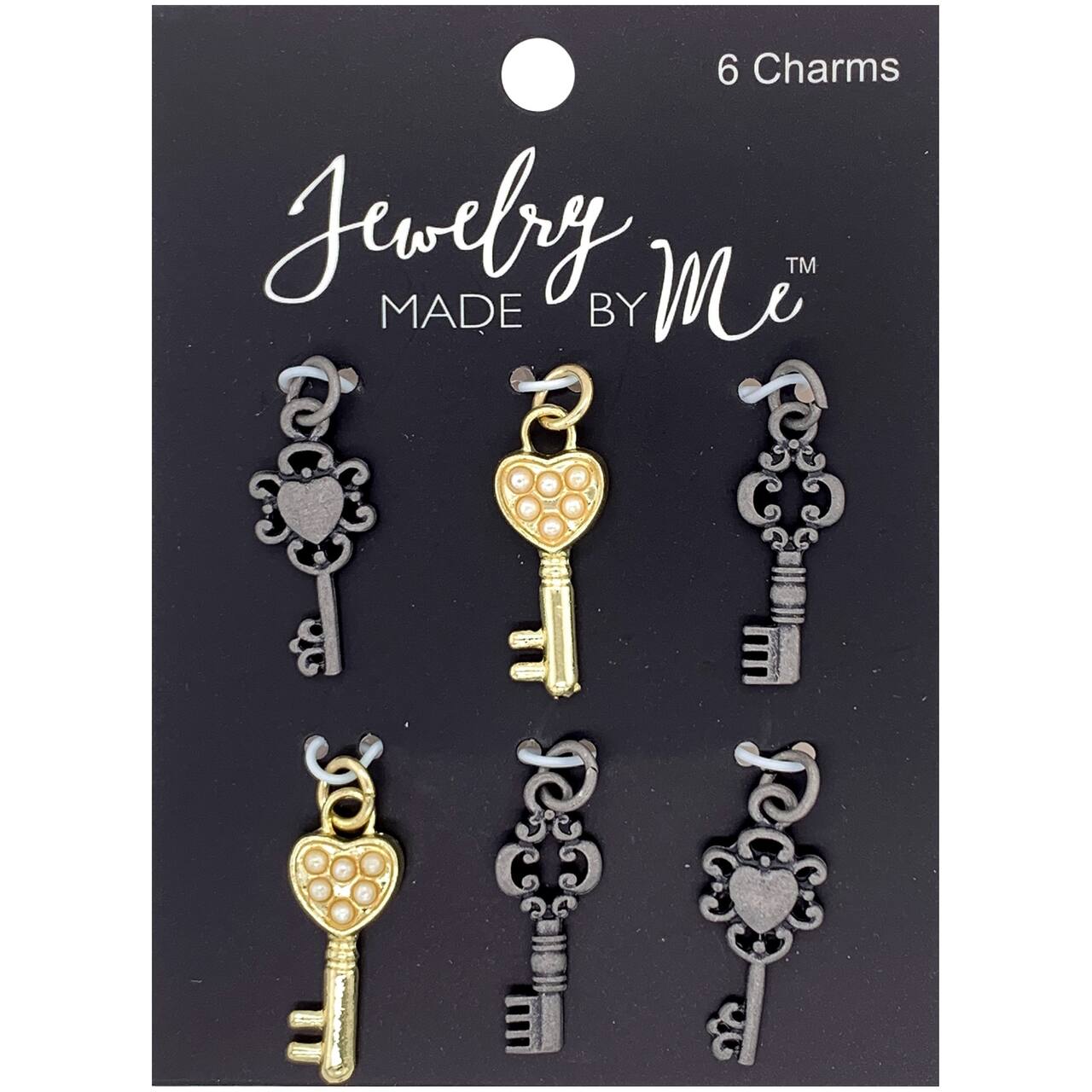 Jewelry Made By Me Key Charms 6ct Michaels jewelry-made-by-me-key-charms-6ct-michaels